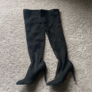 Above knee boots